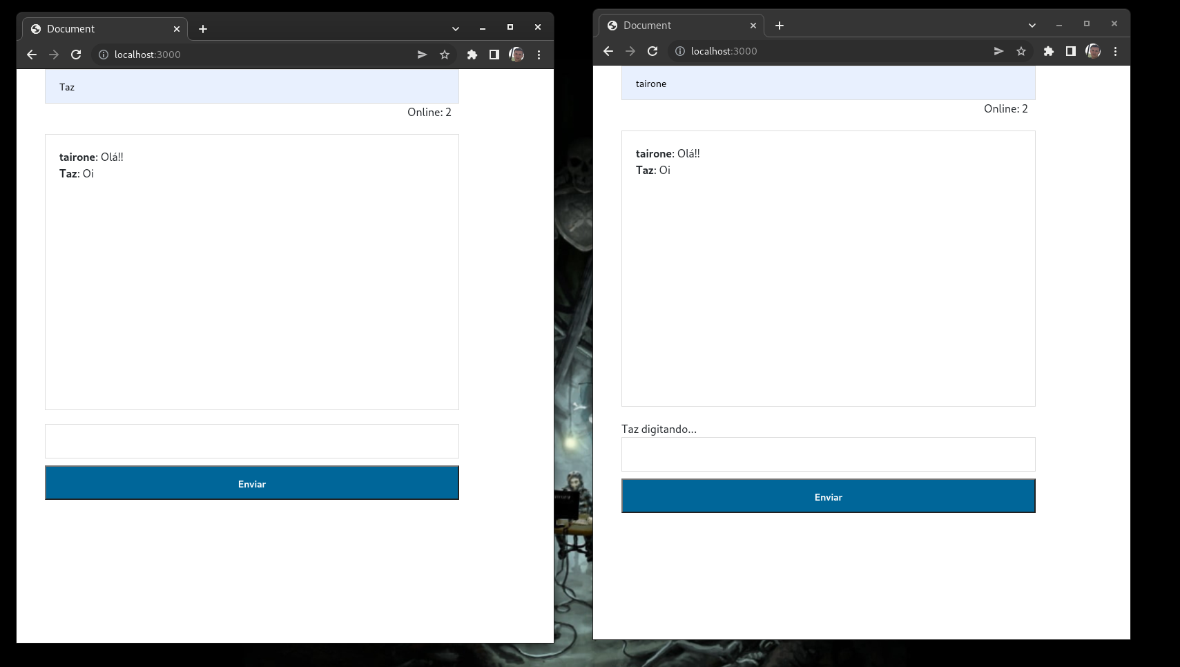 GitHub jtairone/chat_socket_io Chat em nodejs + express +socket.io