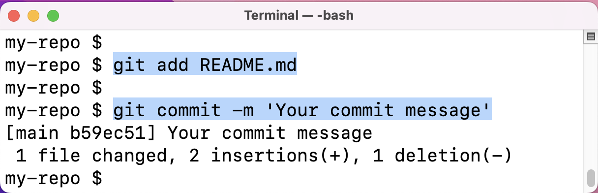 commit