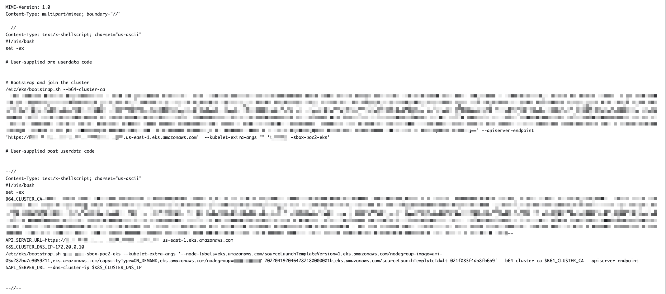 [Bug]: Launch template error causing EC2 nodes to fail joining the node ...