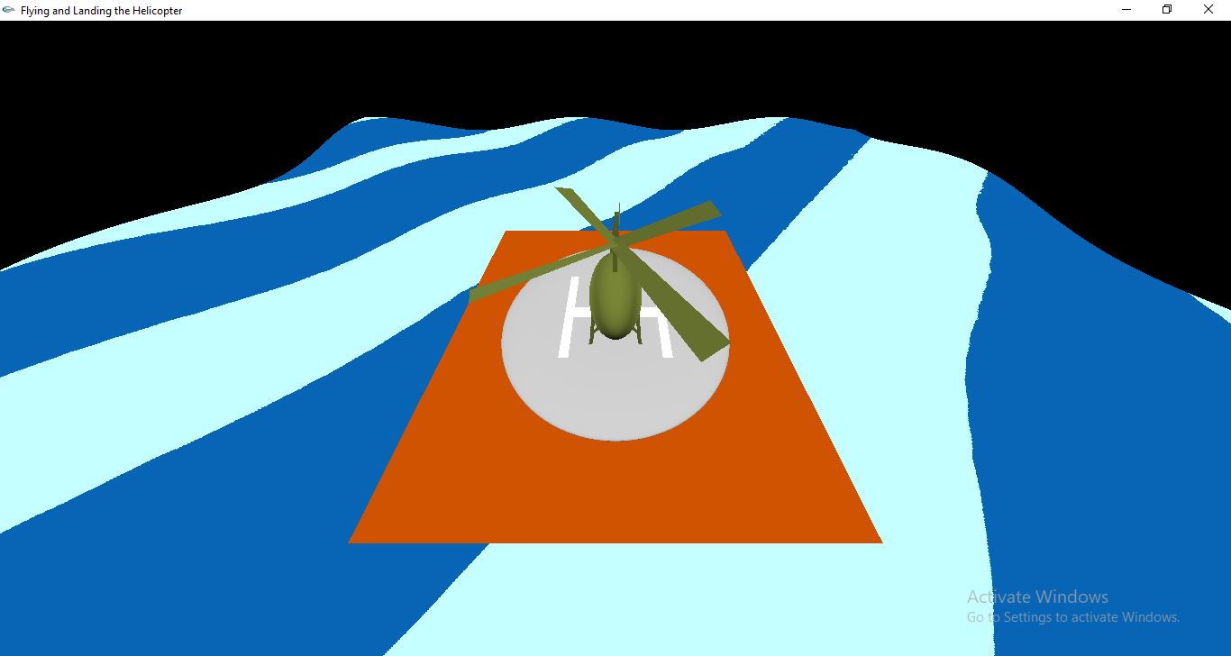 GitHub - 13Erandi05/Simulation-of-Helicopter: Computer Graphic mini project