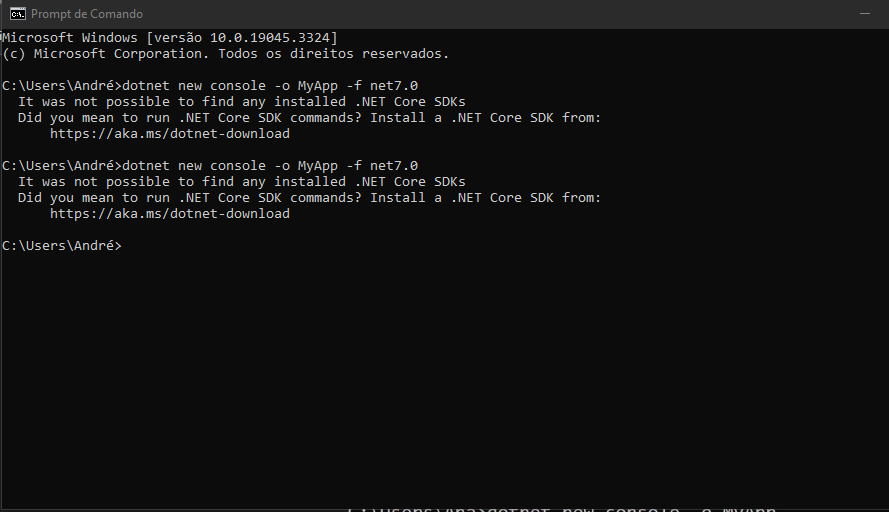 nao esta instalando · Issue #8719 · dotnet/core · GitHub