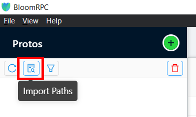 BloomRPC import path