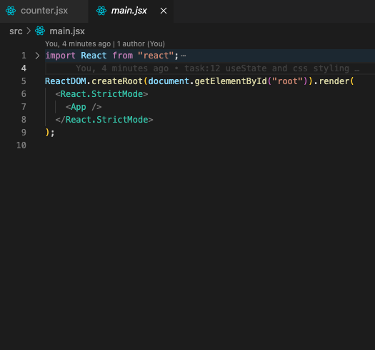 Task 12: UseState · Issue #13 · yogeshtakeo/BFD36_files · GitHub