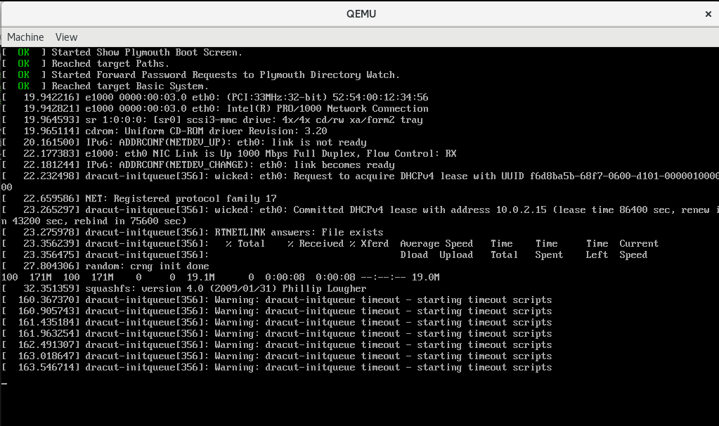 SquashFS as rootfs over HTTP needs livenet support · Issue #827 ...