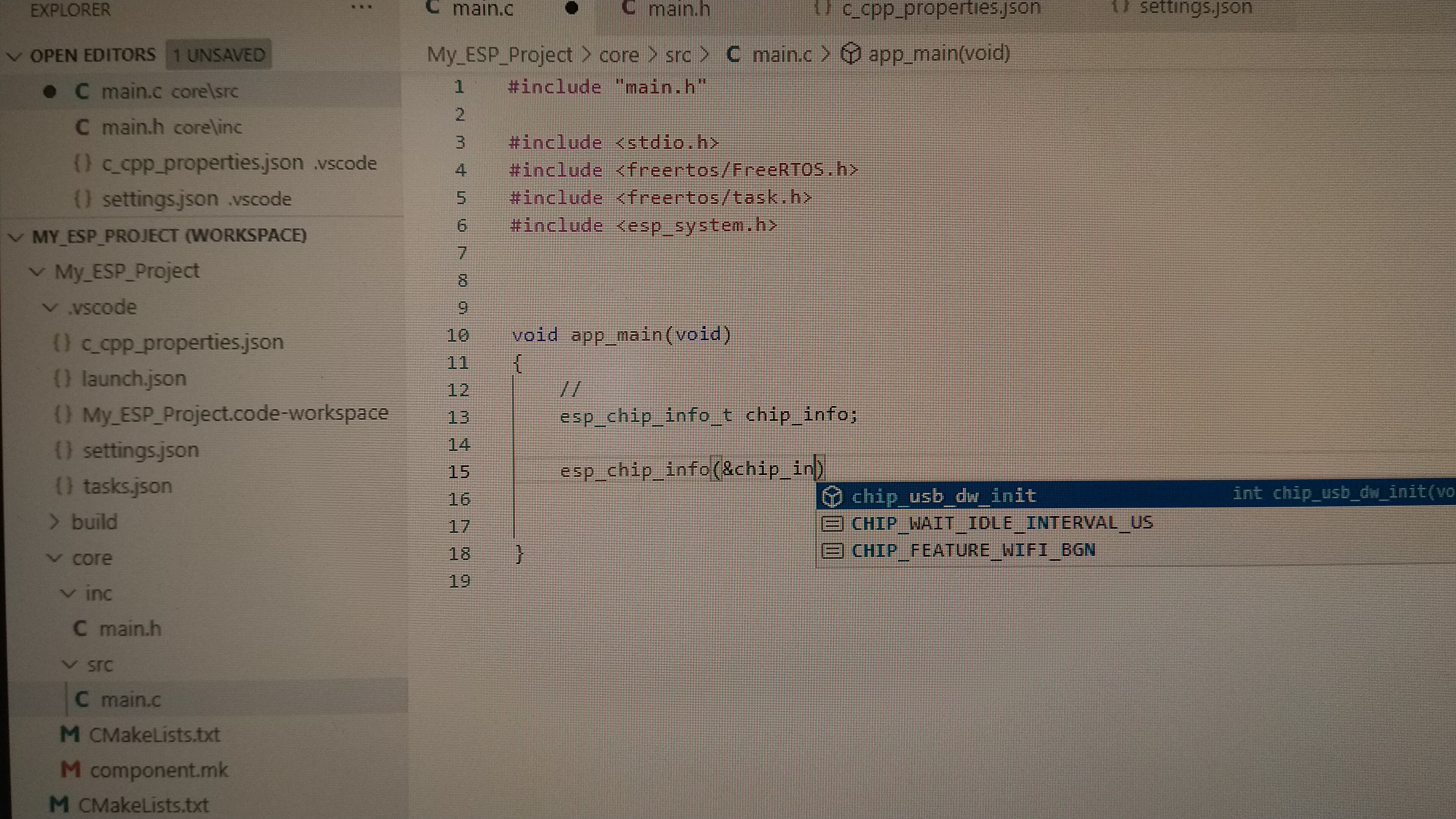 [Bug Report]: intellisense (VSC-715) · Issue #475 · espressif/vscode ...
