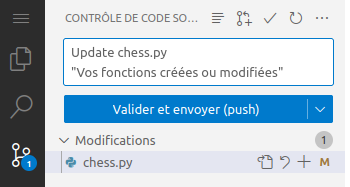 VS Code · Issue #13 · projet-echec1/projetechec · GitHub