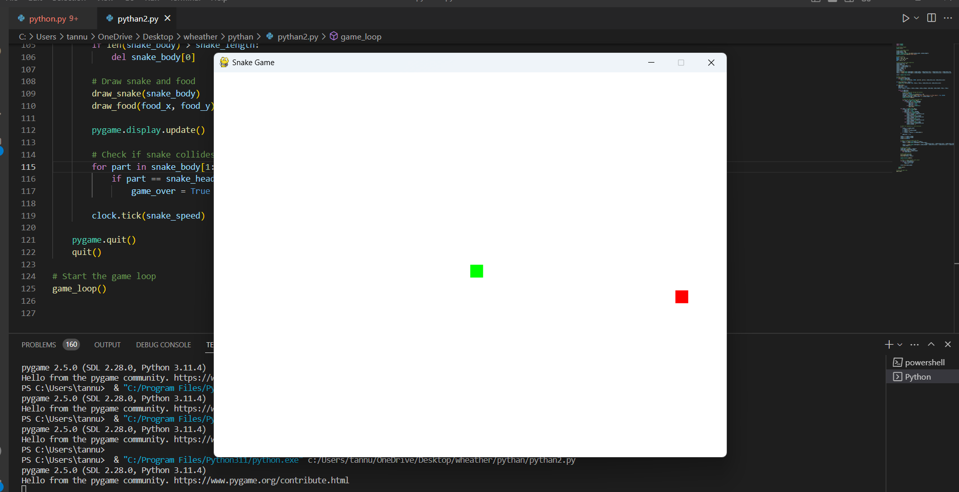 GitHub - Beyound3d/Snake-2D-Game