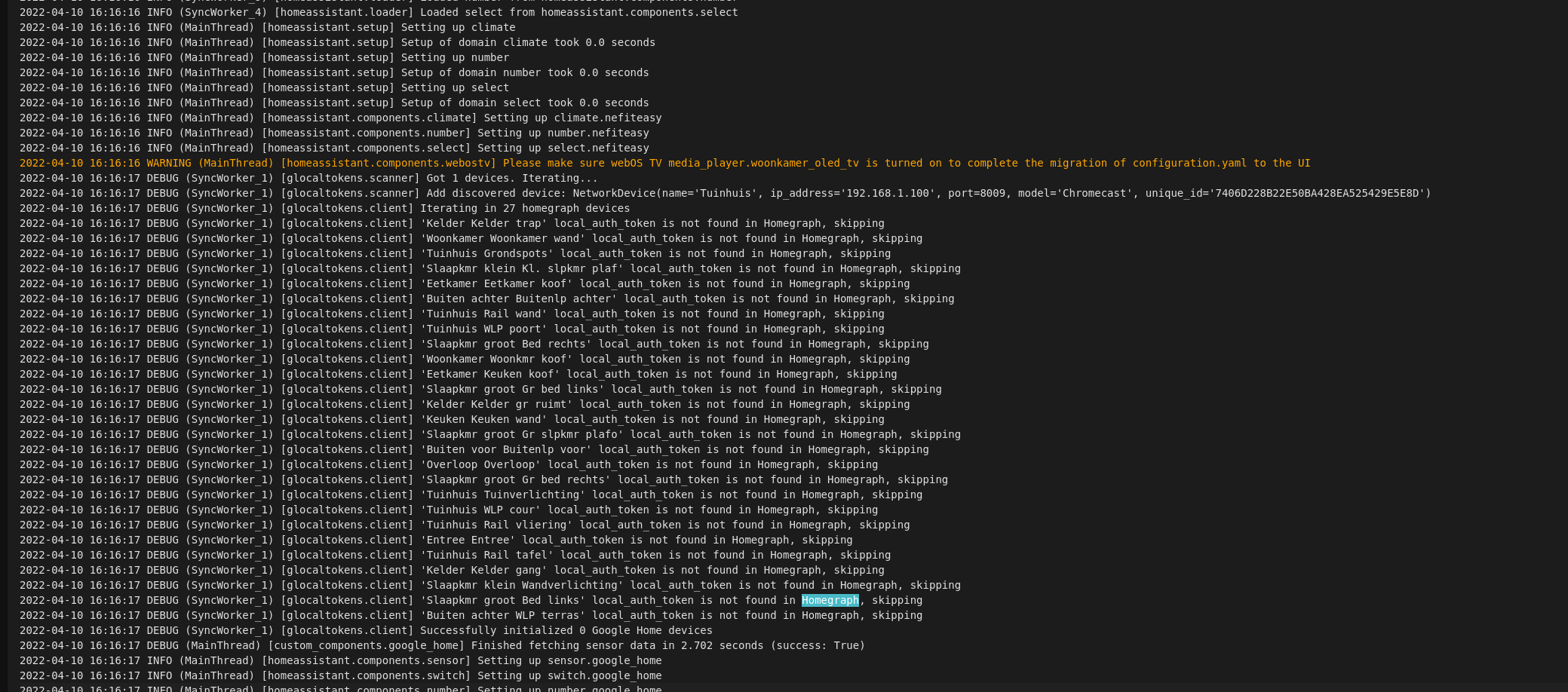 Can't add google home device that are linked services · Issue #510 ...