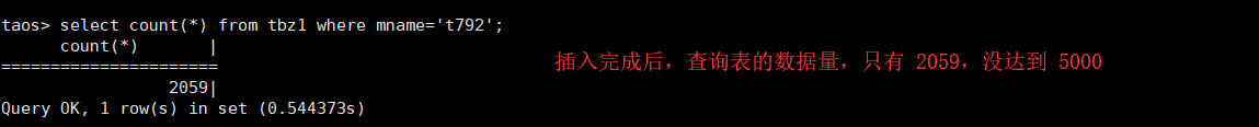 JDBC 批量插入，会丢失大量数据 · Issue #2661 · taosdata/TDengine · GitHub
