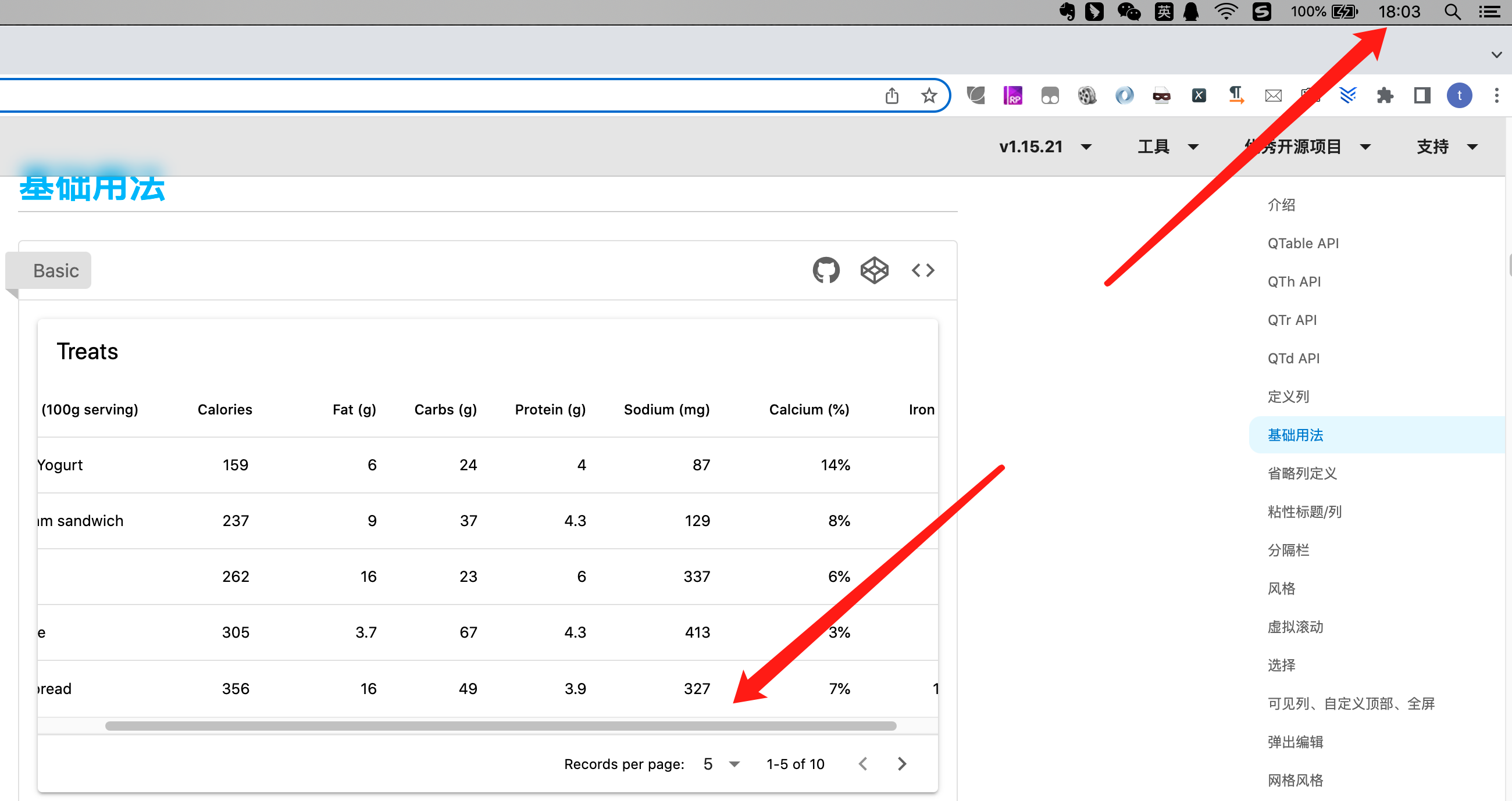 table scrollbar style different in different time · Issue 13214