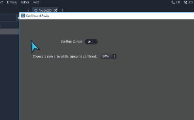 Resizing window when mouse cursor confined uses old area. · Issue ...