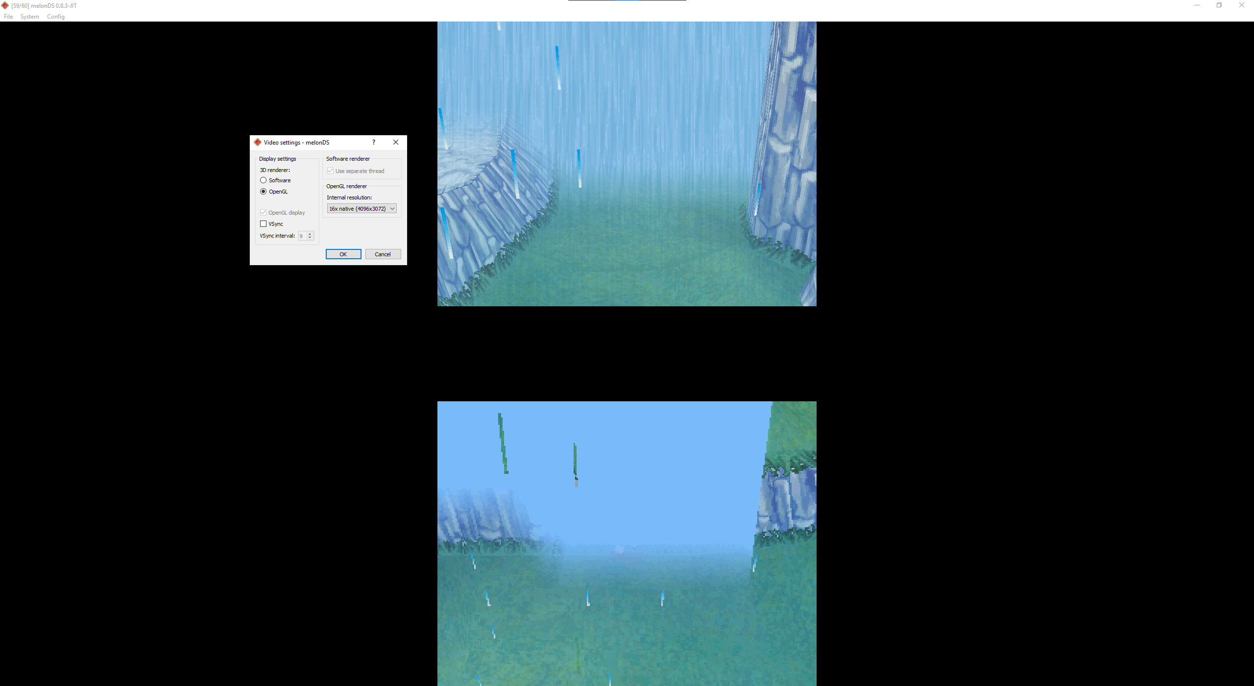 Rain/Fog effect bugged in Spectrobes · Issue 725 · melonDSemu/melonDS