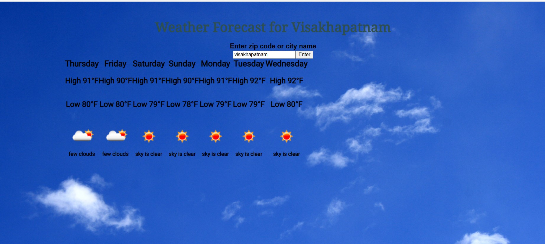 GitHub - Mohithanimmagadda/major-project: weather forecast · GitHub