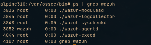 Alpine Linux agent error while starting daemons. · Issue #15708 · wazuh ...