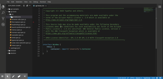 examples — Theia Browser Example