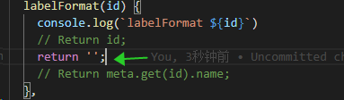 how to ues labelFormat or other configuration to design bar label ？and ...