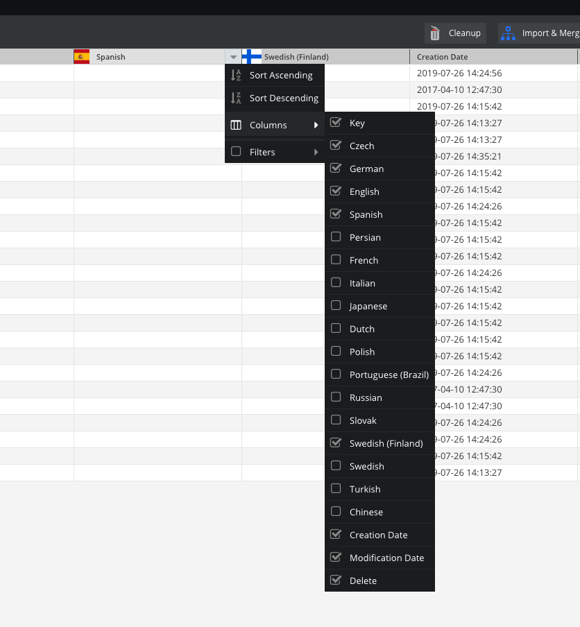 pimcore_admin_translations