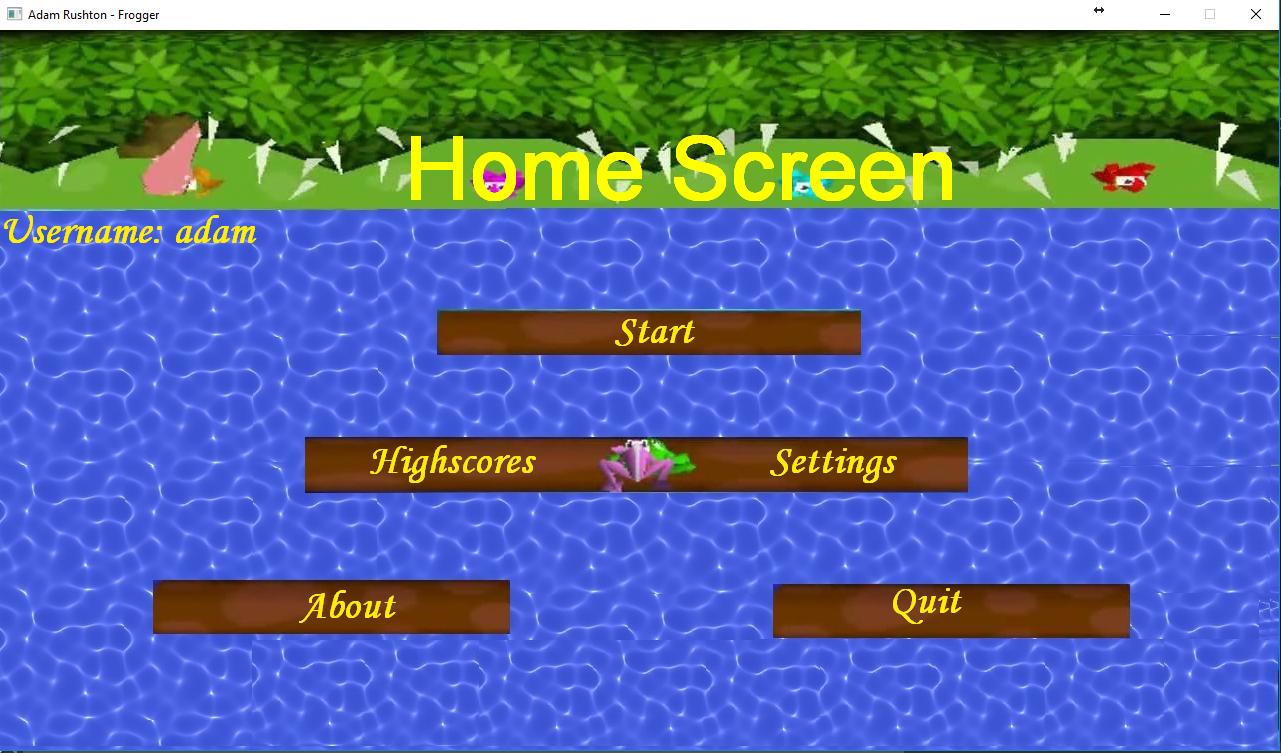 GitHub adamrushton/FroggerGame C++ using TL Engine
