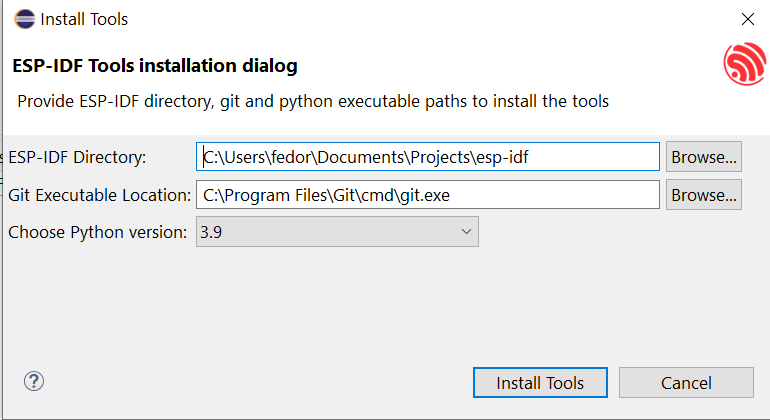 Tools installation fail in latest version of Eclipse plugin in Windows ...