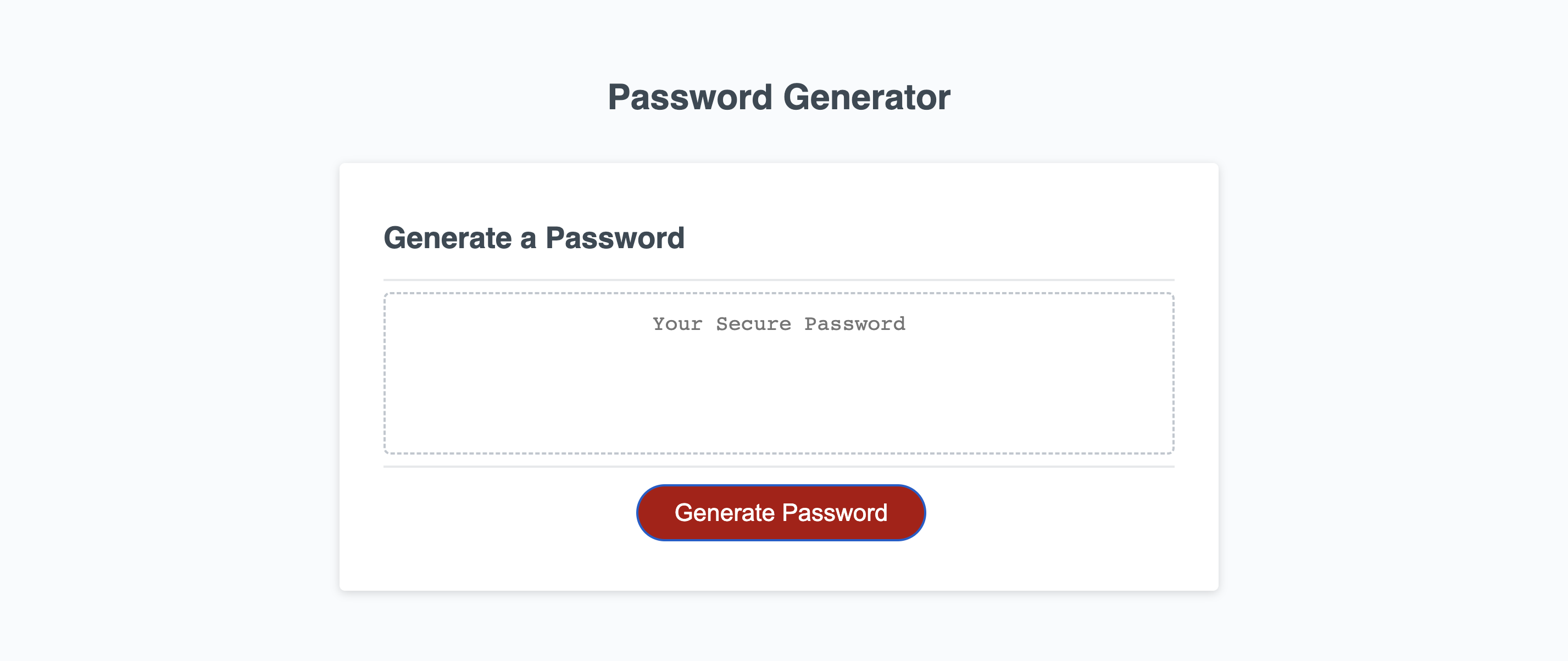 GitHub - Lishakuinkel/Random-Password-Generator-app