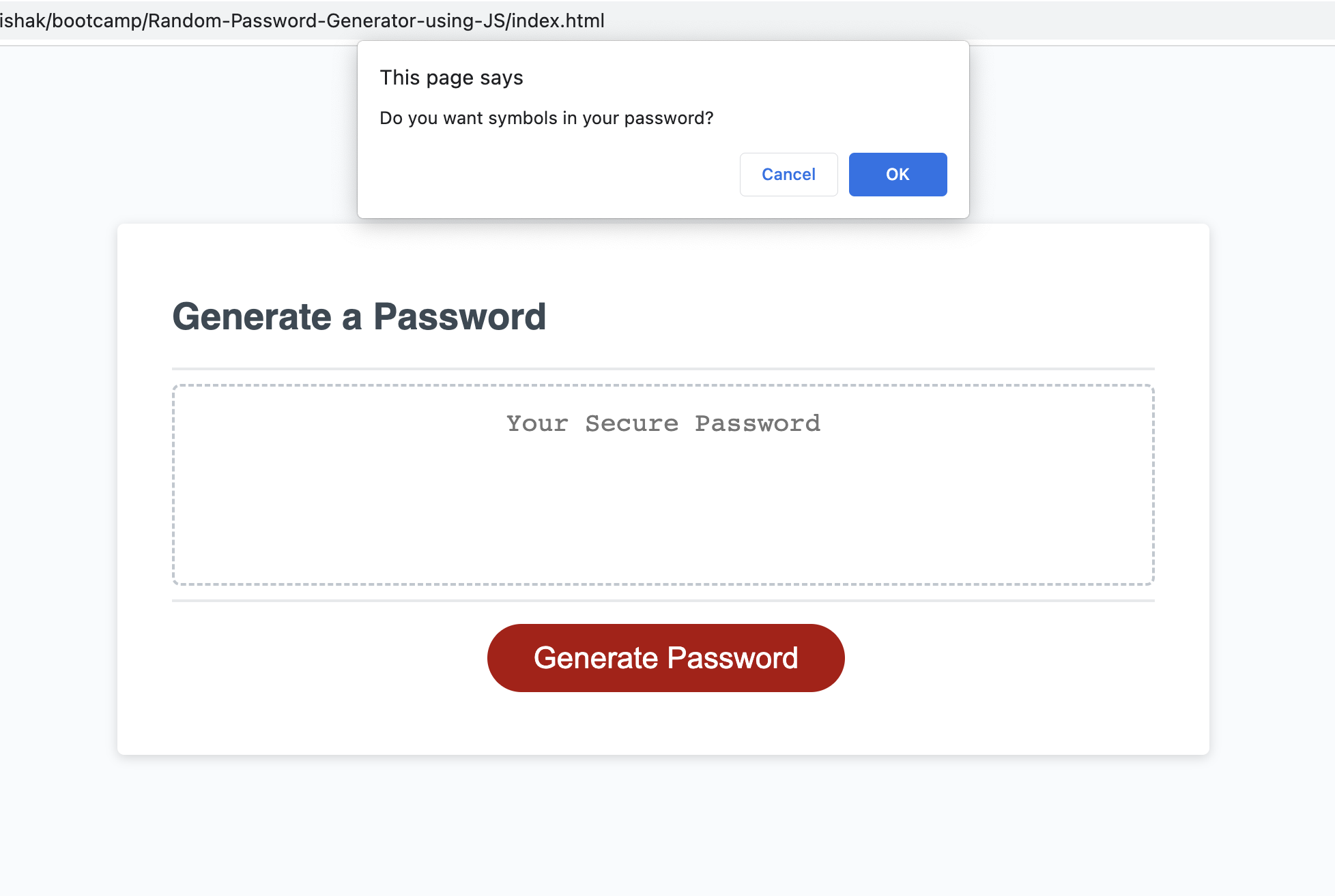 GitHub - Lishakuinkel/Random-Password-Generator-app