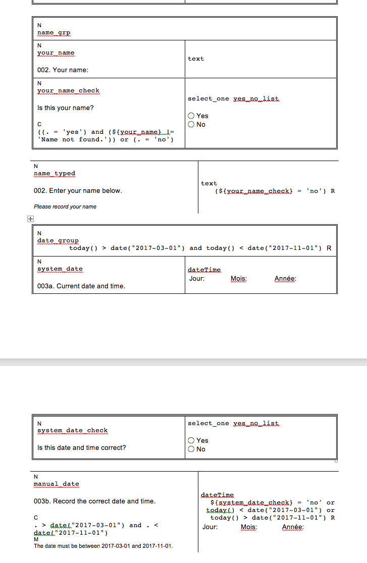 some questions do not obey the correct left and right width percentages