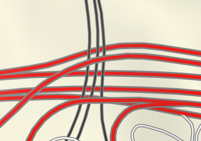 Maplibre Line Pattern Add `line-casing-*` properties · maplibre maplibre · Discussion #164 ...
