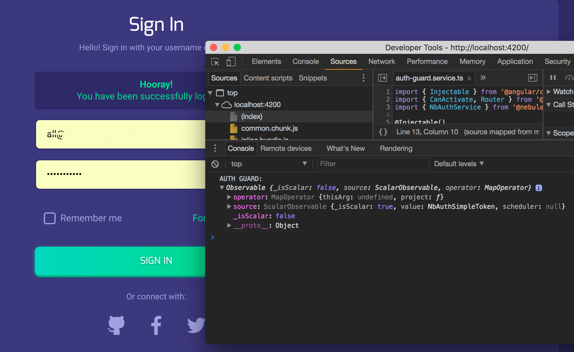 Auth routes for admin & users · Issue #1403 · akveo/ngx-admin · GitHub