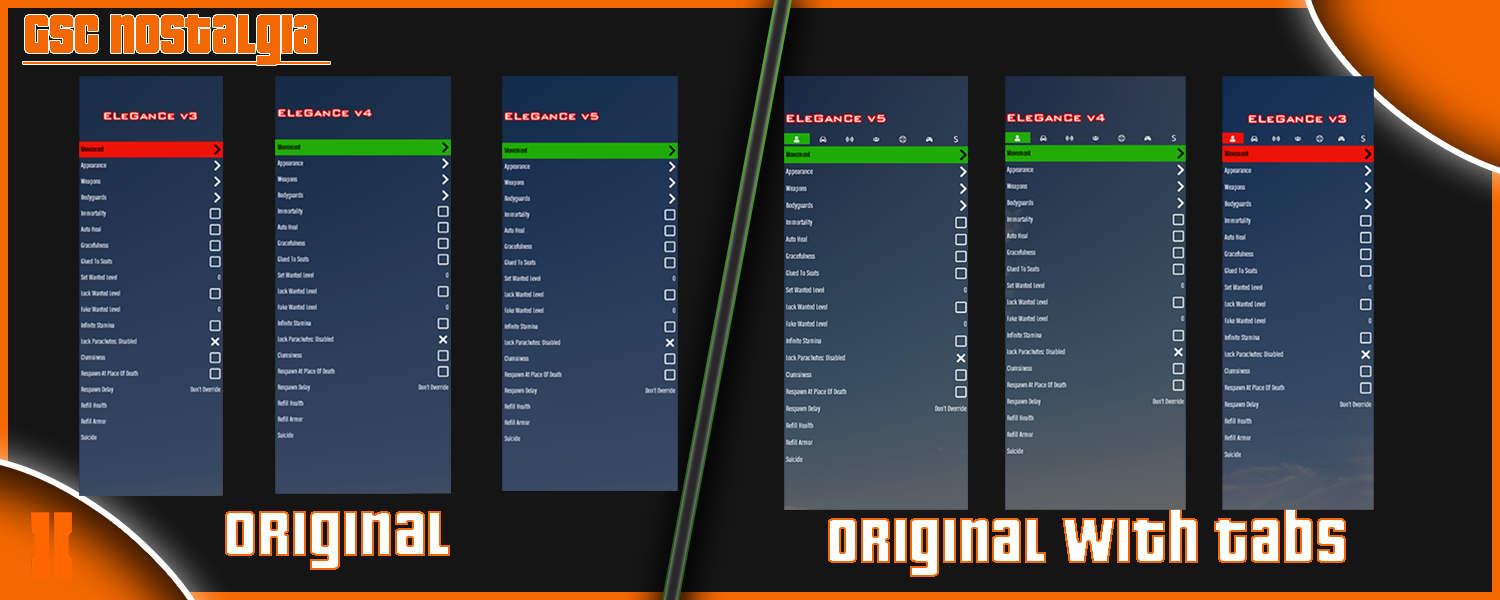 GitHub XFesoverclockedMA/STANDEleganceMenu About This Elegance