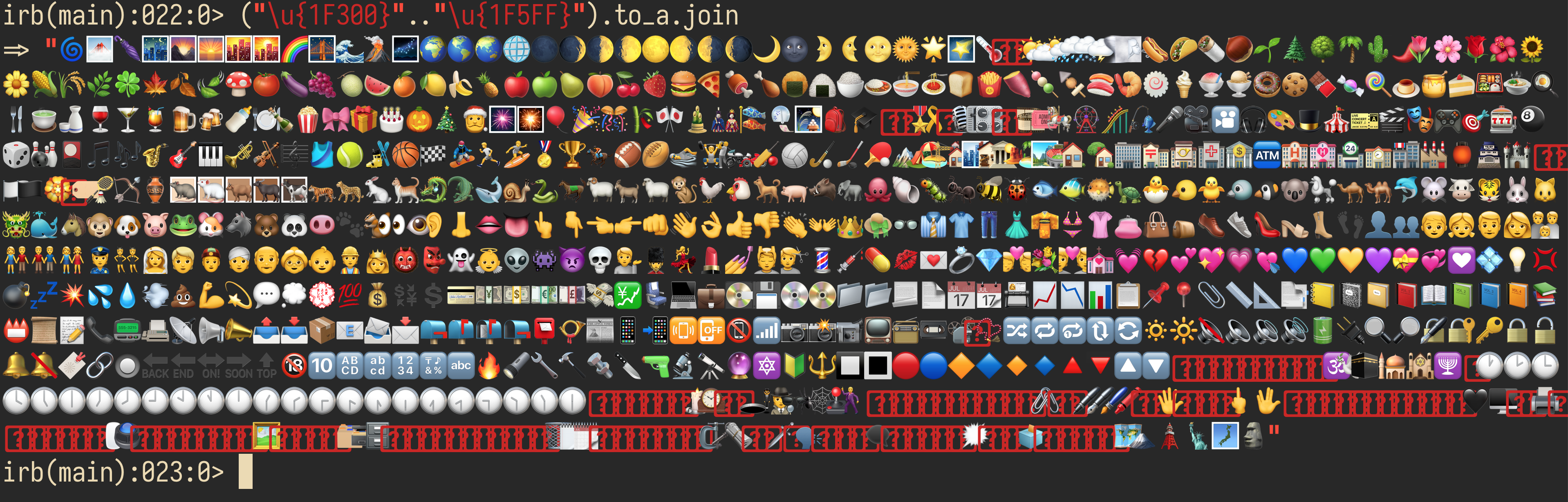 Emojis & symbols support · Issue #494 · be5invis/Iosevka · GitHub