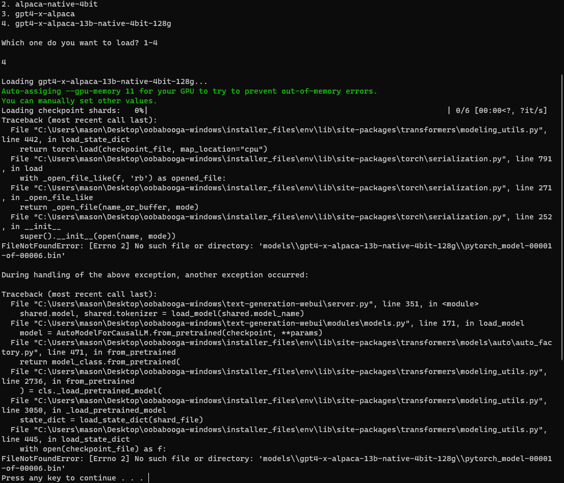.cuda models dont work anymore · Issue #1079 · oobabooga/text ...