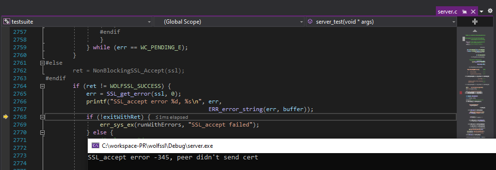 unable to connect to ssh example echoserver with putty · Issue #4281 ...