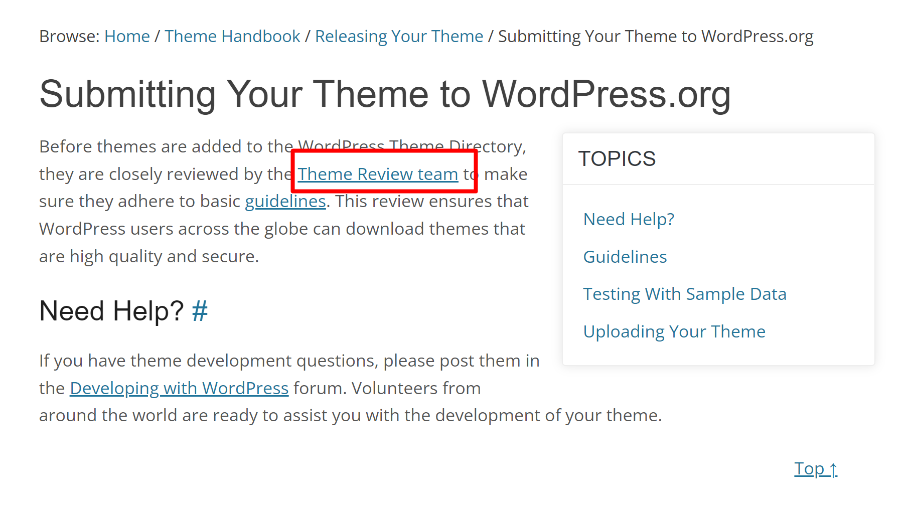 Change Theme Review Team text to Themes Team · Issue #100 · WordPress ...