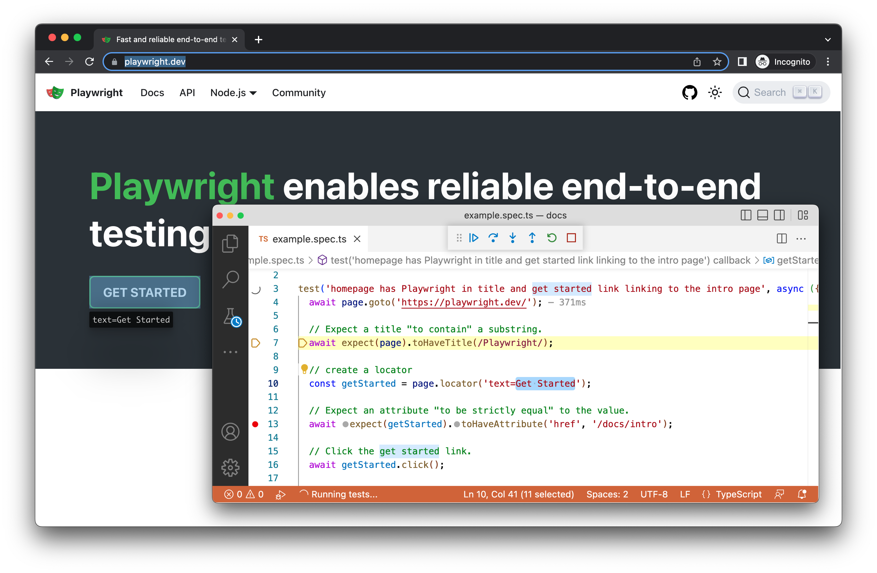 Live debugging in VS Code