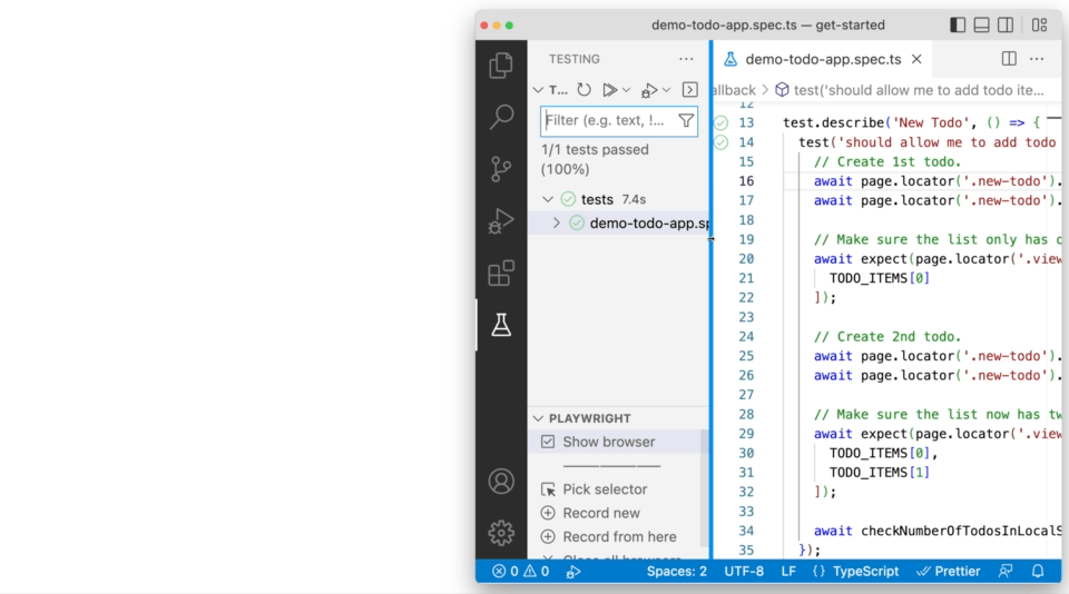 Playwright Test for VSCode - Visual Studio Marketplace