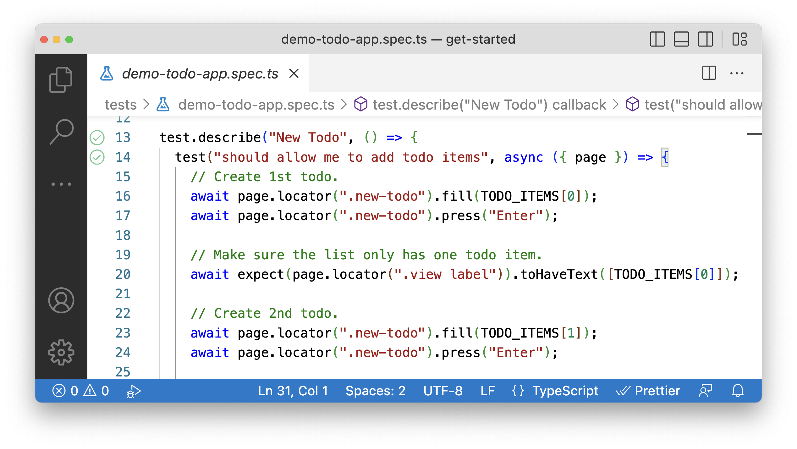 Introdução ao teste de unidade - Visual Studio (Windows)