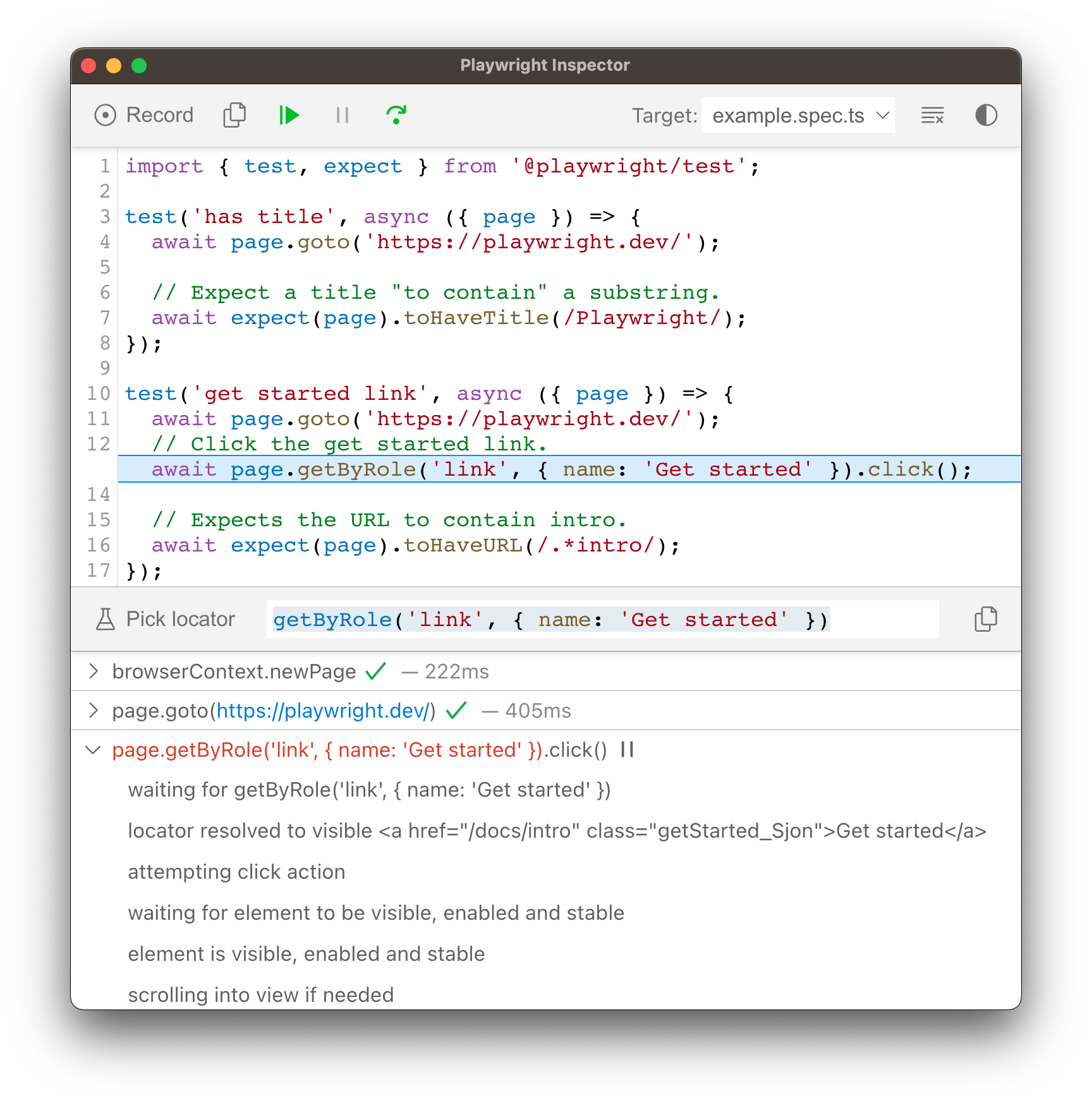 Playwright Playwright
