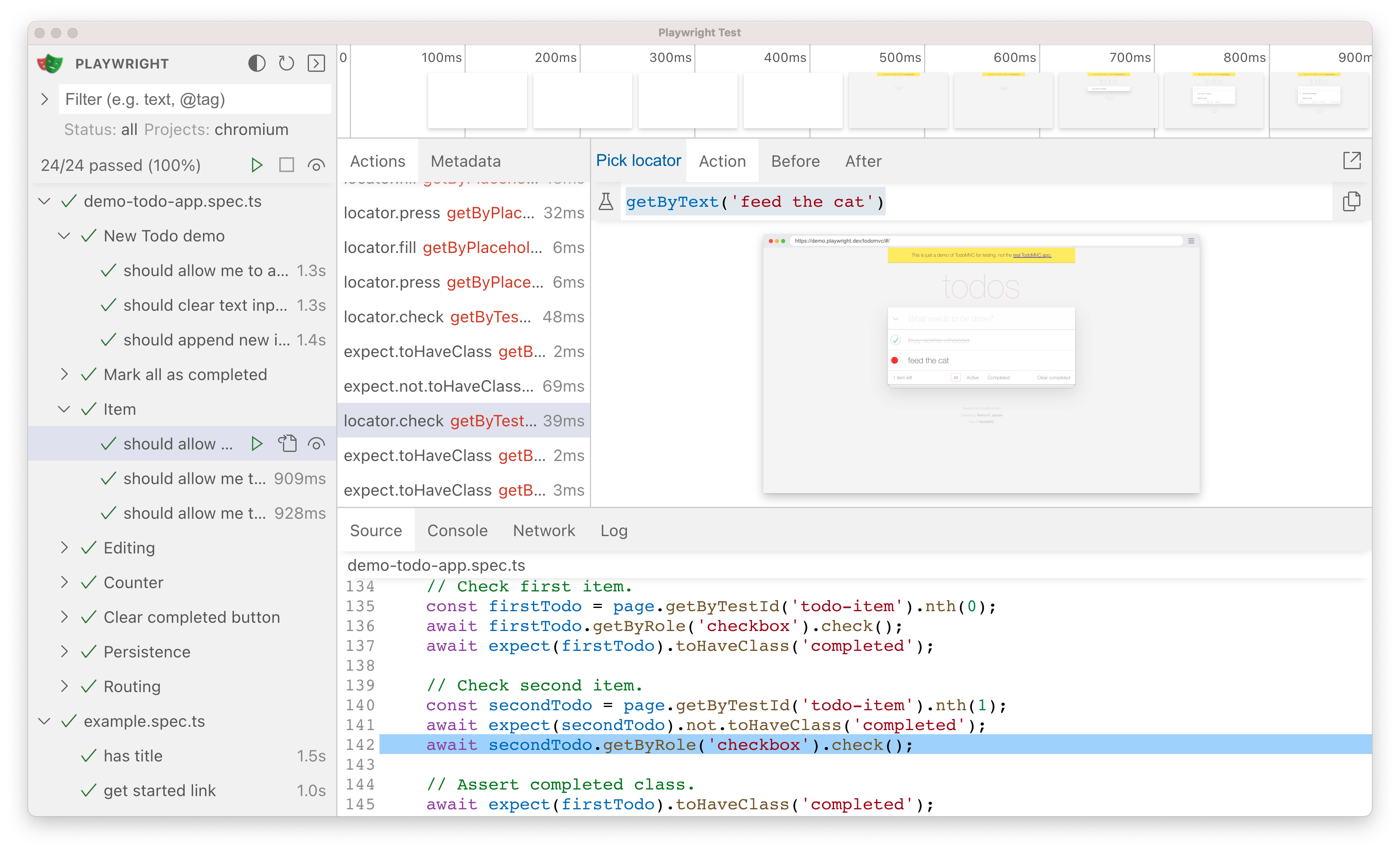 pick locator in ui mode