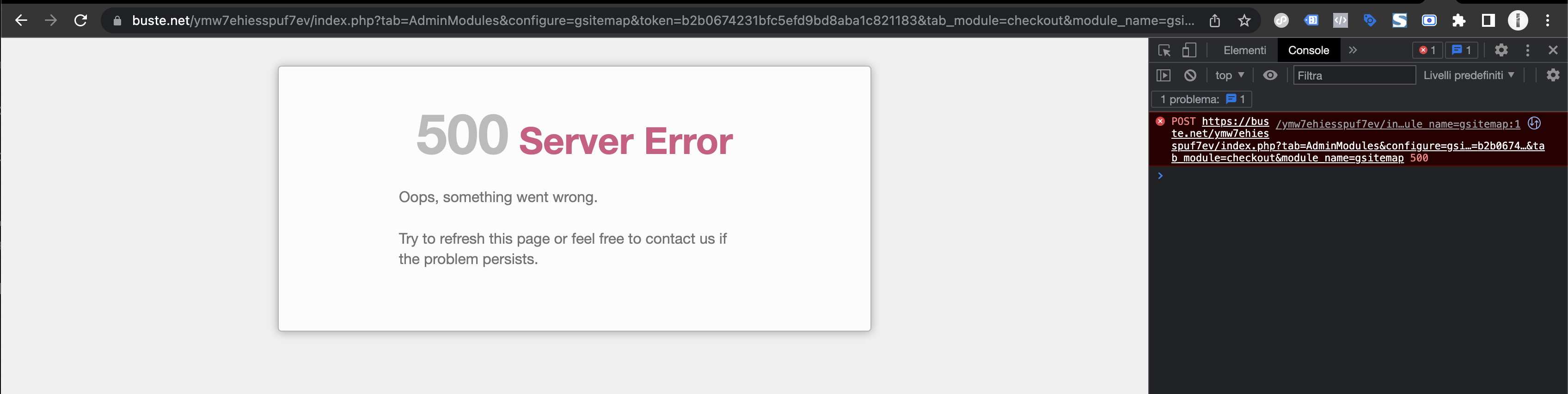Prestashop sitemap error 500 · Issue #32146 · PrestaShop/PrestaShop ...
