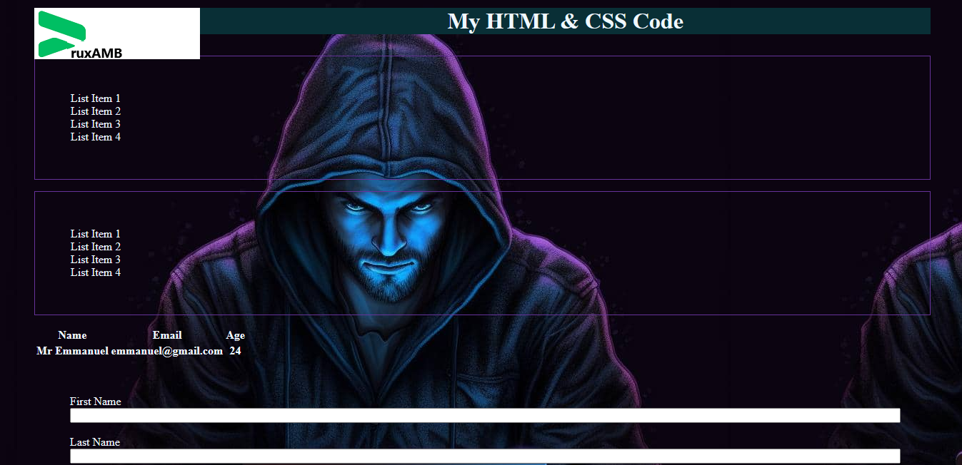 GitHub - DruxAMB/HTML-and-CSS-Tutorial: Building a basic website with ...