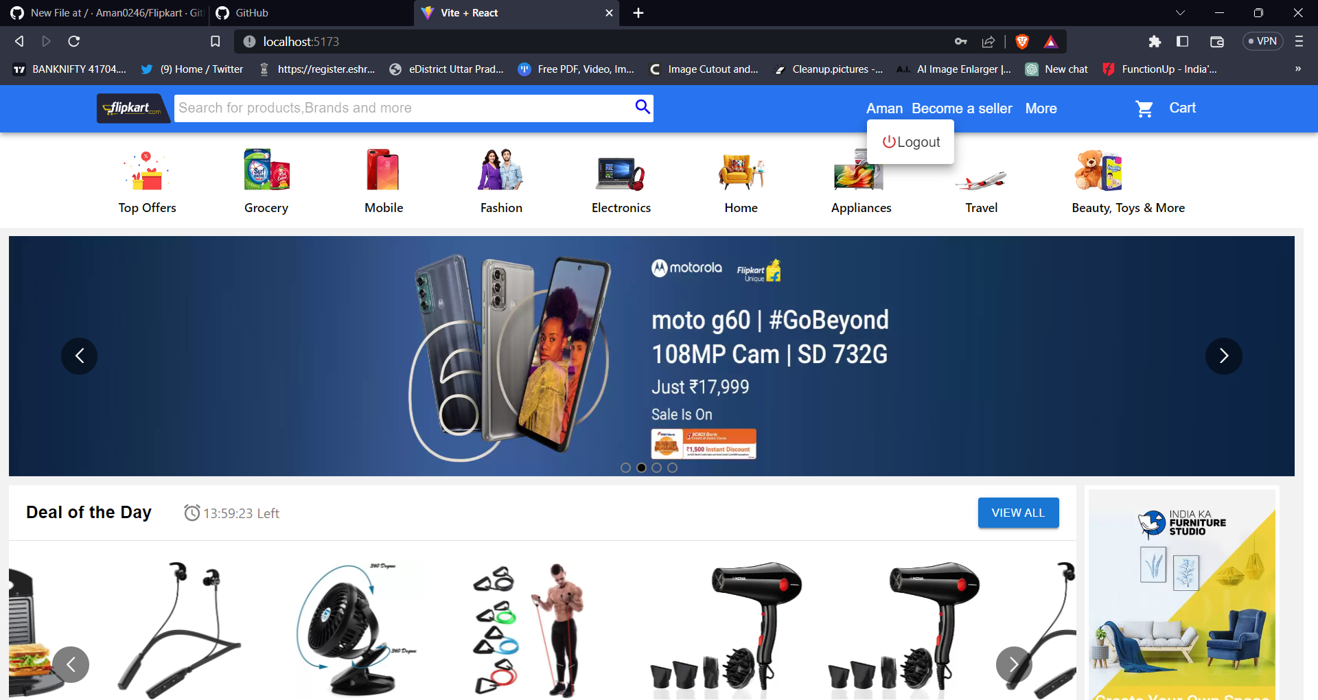 GitHub - Aman0246/Flipkart