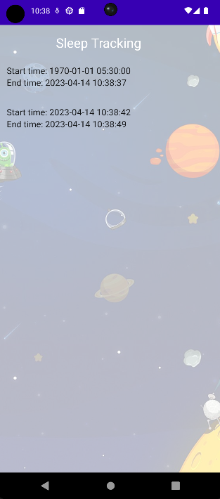 Github Ashwinr1911 Sleeptracking