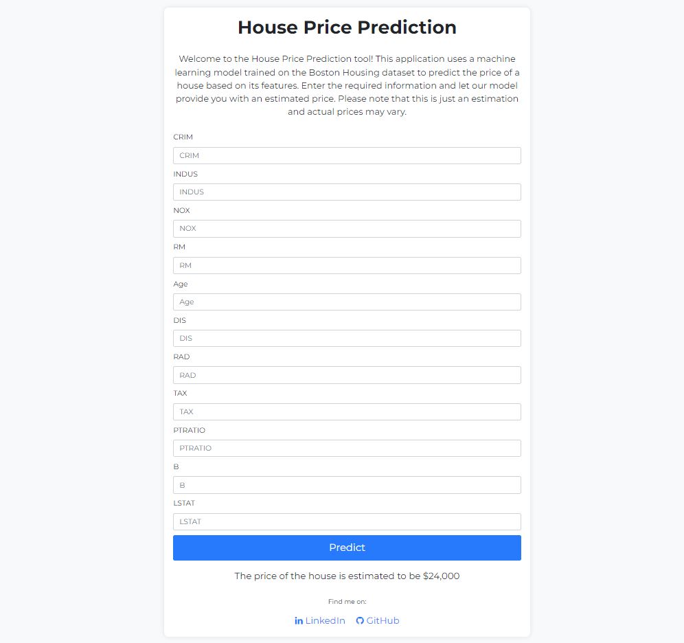 GitHub oolwinds/housingprediction An endtoend machine learning web