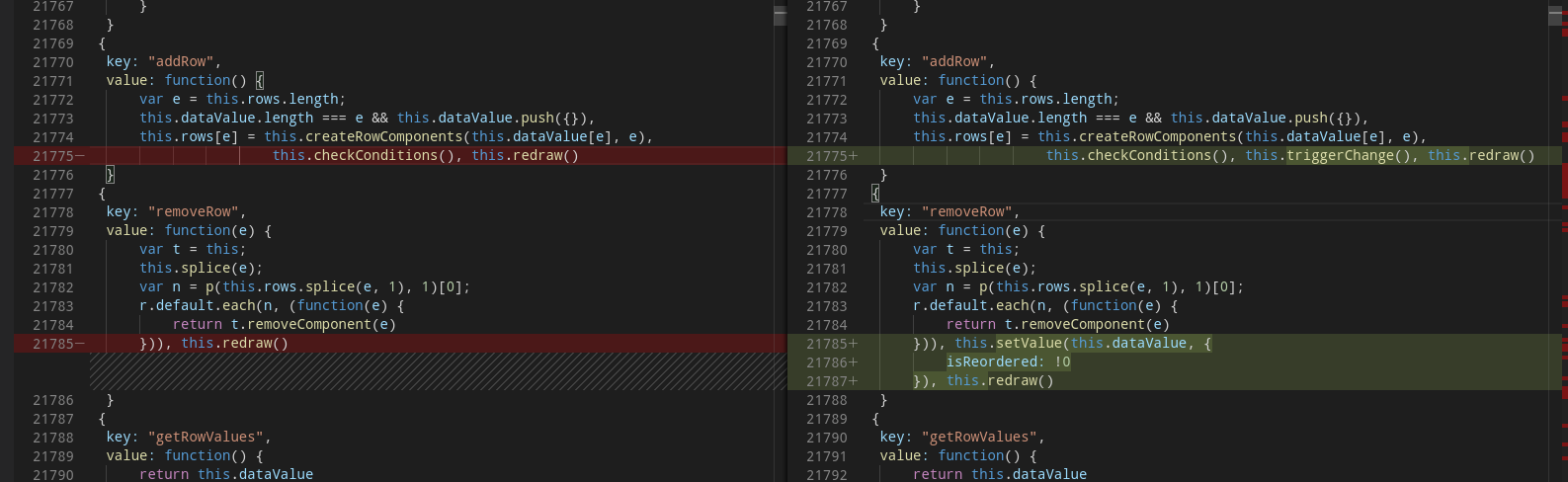 Datagrid not triggering JS in calculated value of it's children · Issue ...