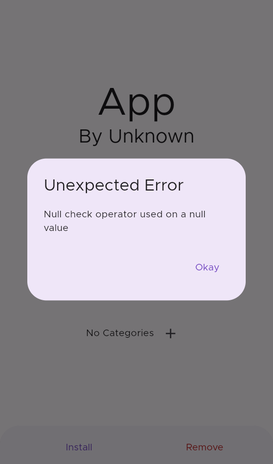 Error when installing apps from github · Issue #476 · ImranR98 ...