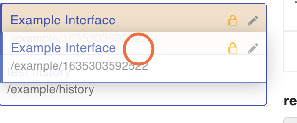 Interface Settings - RAP