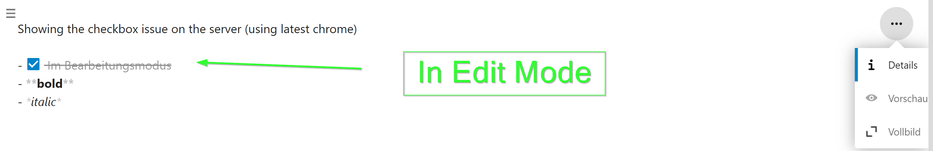 Appearance of Checkboxes mixed up · Issue #619 · nextcloud/notes · GitHub