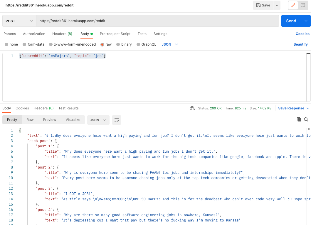 GitHub - fmtang/RedditScraper: Reddit Scraper API · GitHub