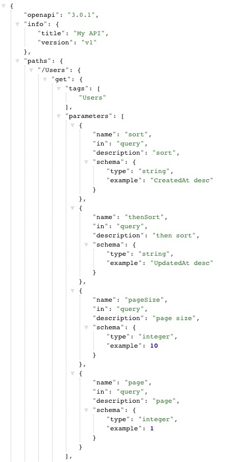 How add OpenApi parameters for Swagger Documentation to AsyncLightQuery ...