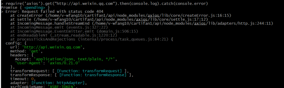 get a https url no response no error · Issue #3402 · axios/axios · GitHub